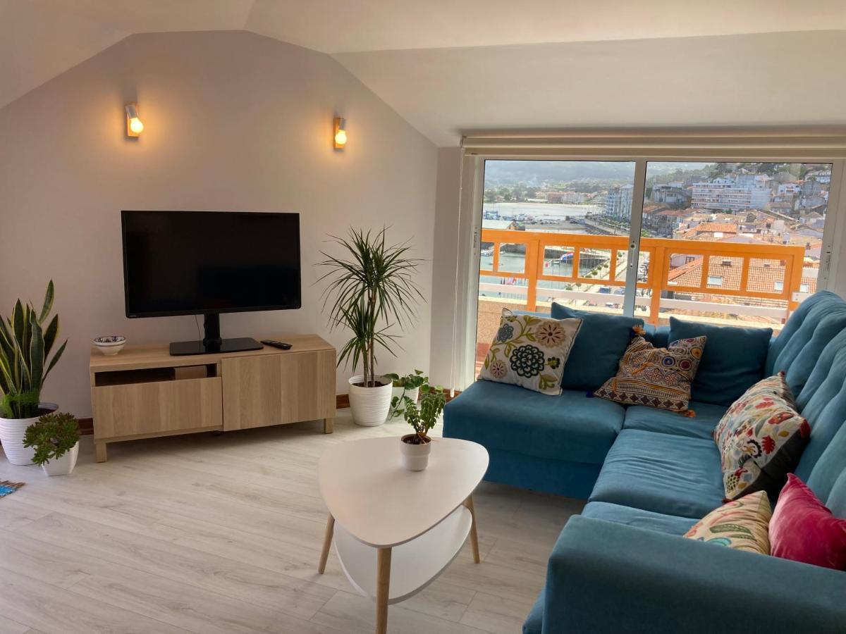 Exclusivo Atico Baiona Con Garaje Apartment Bagian luar foto