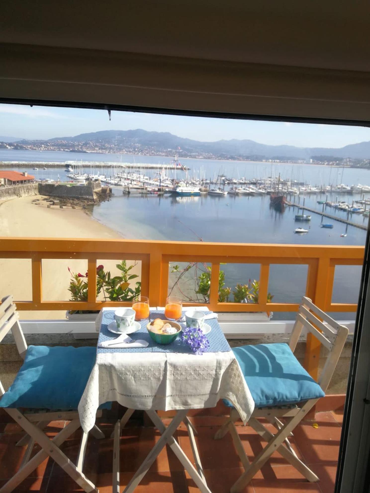 Exclusivo Atico Baiona Con Garaje Apartment Bagian luar foto